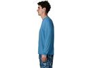 Patagonia Men's Long-Sleeved Capilene Cool Daily Shirt - Boardshort Logo, shore blue/light shore blue x-dye | Bild 4
