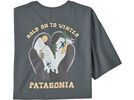 Patagonia Men's Hold On To Winter Responsibili-Tee, plume grey | Bild 1