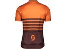 Scott RC Team 20 S/Sl Men's Shirt, orange pumpkin/maroon red | Bild 2