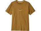 Patagonia Men's '95 Oval Logo T-Shirt, bobcat brown/sunshine | Bild 1