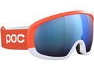 POC Fovea Mid Race Clarity Hi. Int. Partly Sunny Blue, zink orange/hydrog. white | Bild 3