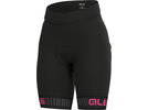Ale Solid Traguardo Lady Shorts, black-fluo pink | Bild 1
