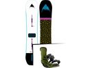 Set: Burton Free Thinker Wide 2019 + Burton Malavita EST camp on green | Bild 1