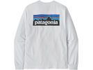 Patagonia Men's Long-Sleeved P-6 Logo Responsibili-Tee, white | Bild 3