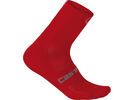 Castelli Quattro 9 Sock, red | Bild 1