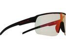 Red Bull Spect Eyewear Dakota, Photochromic/Red Mirror / soft touch black | Bild 2