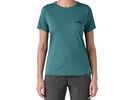 Patagonia Women's Capilene Cool Daily Graphic Shirt '73 Skyline, wetland blue x-dye | Bild 1