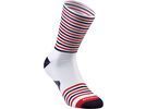 Specialized Full Stripe Summer Sock, white/blue/red | Bild 1