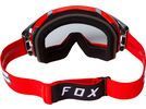 Fox Vue Stray Goggle - Dark Grey, fluorescent red | Bild 3