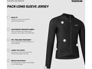GripGrab PACR Long Sleeve Jersey, black | Bild 12