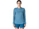 Patagonia Women's Long-Sleeved Capilene Cool Merino Blend Graphic Shirt Strata Stripe, shore blue | Bild 2