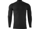 Iron-ic Cashmere Shirt with High Collar and Long Sleeves - Man, black | Bild 1