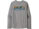 Patagonia Men's Long-Sleeved Cap Cool Daily Graphic Shirt - Waters, abalone blue/feather grey | Bild 1