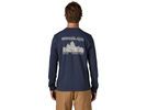 Patagonia Men's Long-Sleeved Midweight Hut Tripper Skyline T-Shirt, new navy | Bild 4