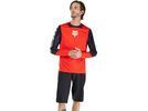 Fox Youth Defend LS Jersey Elevated, fluorescent red | Bild 6