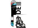 Set: Ride Rapture 2017 + K2 Cinch Tryst 2016, black - Snowboardset | Bild 1