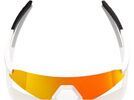100% Slendale XS, HiPER Red Multilayer Mirror / matte white | Bild 3