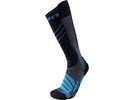 UYN Comfort Fit Ski Socks, medium grey melange/azure | Bild 1