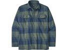 Patagonia Men's Long-Sleeved Organic Cotton Midweight Fjord Flannel Shirt Live Oak, hemlock green | Bild 1