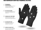 GripGrab Waterproof Knitted Winter Gloves, black | Bild 8