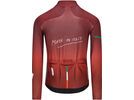 Q36.5 Gregarius Hybrid Made in Italy Long Sleeve Jersey, siena red | Bild 2