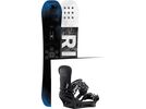 Set: Ride Berzerker 2017 + Burton Malavita 2017, black - Snowboardset | Bild 1