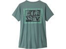 Patagonia Women's Capilene Cool Daily Shirt - Mother Rays, blue sage/light blue sage x-dye | Bild 2