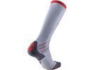 UYN Evo Race Ski Socks Lady, light grey/red | Bild 2