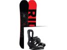 Set: Ride Machete 2017 + Burton Cartel 2017, black - Snowboardset | Bild 1