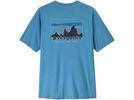 Patagonia Men's Cap Cool Daily Shirt - '73 Skyline, shore blue/light shore blue x-dye | Bild 2