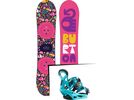 Set: Burton Chicklet 2019 + Burton Mission Smalls surf blue | Bild 1