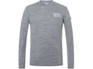 super.natural Freeride Society LS Herren, cashmere grey melange/various | Bild 2