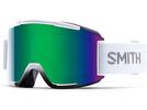 Smith Squad + Spare Lens, white/green sol-x mirror | Bild 1