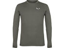Salewa Puez Melange Dry’Ton Langarm Tee Herren, faded green melange | Bild 1