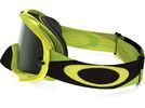 Oakley Crowbar MX Heritage Racer Goggle, team bright green/Lens: dark grey | Bild 4