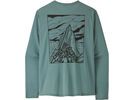 Patagonia Men's Long-Sleeved Capilene Cool Daily Shirt - Cloud Crag, blue sage/light blue sage x-dye | Bild 2
