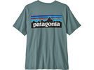 Patagonia Men's P-6 Logo T-Shirt, blue sage | Bild 1