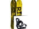 Set: Ride Warpig Small 2017 + Ride LX 2015, black - Snowboardset | Bild 1