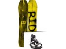 Set: Ride Warpig Small 2017 + K2 Cinch CTX 2017, black - Snowboardset | Bild 1