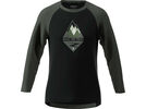 Zimtstern PureFlowz Shirt 3/4, black/metal/green | Bild 1