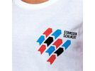 BIKER-BOARDER Strassenschlacht T-Shirt Reifenspuren Damen, weiß | Bild 3