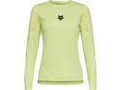 Fox Womens Flexair Long Sleeve Jersey, lime | Bild 1