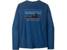 Patagonia Men's Long-Sleeved Cap Cool Daily Shirt - '73 Skyline, clement blue/light clement blue x-dye | Bild 2