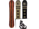 Set: Arbor Coda Camber Premium 2017 + K2 Cinch CTX 2017, black - Snowboardset | Bild 1