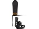 Set: Nitro Magnum 2015 + Burton Mission 2017, black - Snowboardset | Bild 1