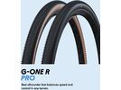 Schwalbe G-One R Pro Addix Race / Race Pro V-Guard - 700C, transp. sidewall | Bild 6