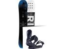 Set: Ride Berzerker 2017 + Ride EX 2017, black - Snowboardset | Bild 1