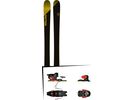 Set: Faction Candide 2.0 2018 + Salomon Warden MNC 13 white/black/orange | Bild 1