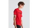 Specialized Men's Wordmark Short Sleeve T-Shirt, flo red | Bild 2
