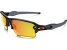 Oakley Flak 2.0 XL Team Colors, polished black/Lens: fire iridium | Bild 1